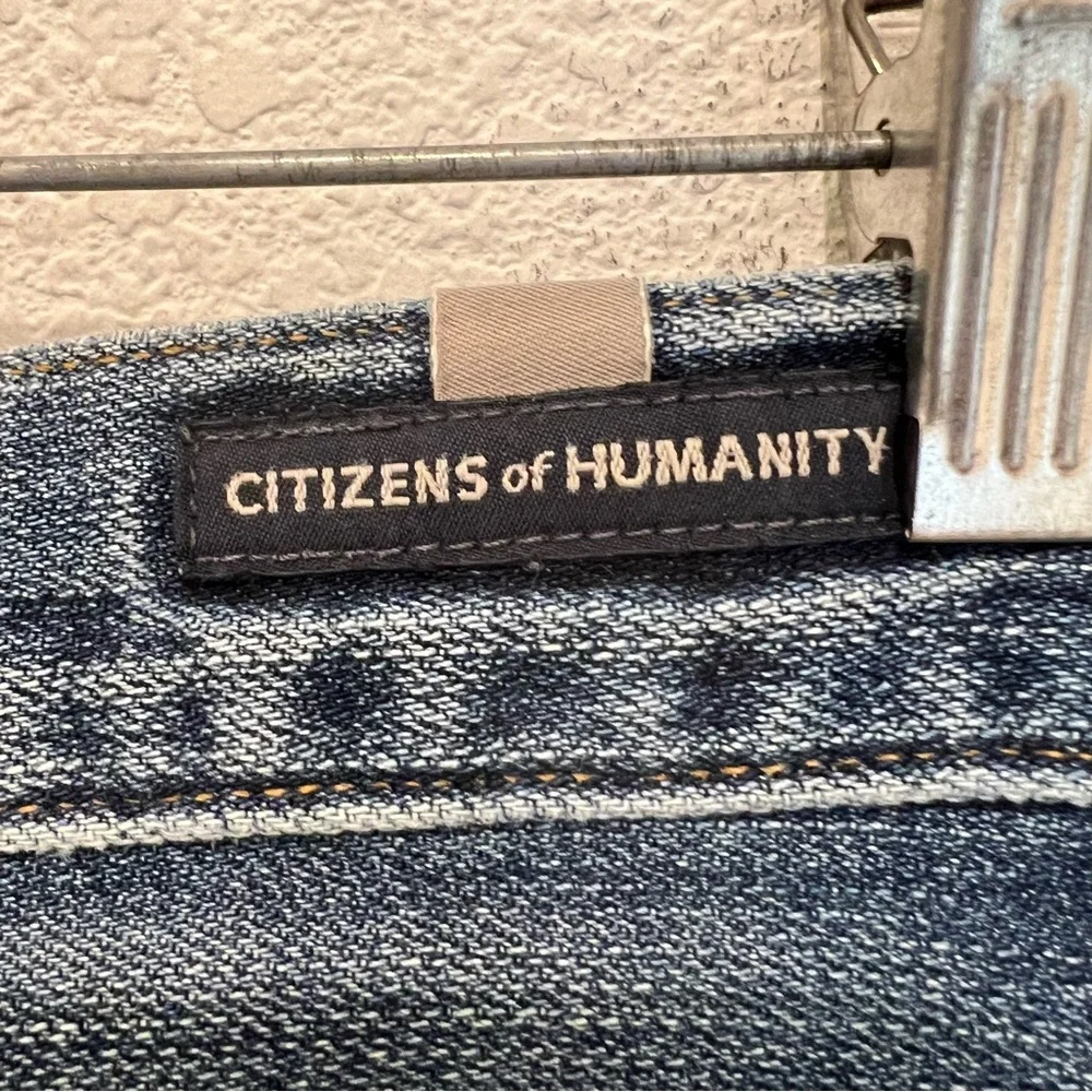 Citizens of Humanity Womens Melanie Cropped Wide Leg Jeans Size 27 Cotton - Picture 10 of 15